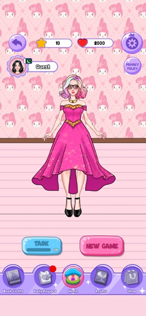 Paper Dolls Diary DIY Dress UpiPhone版截图4