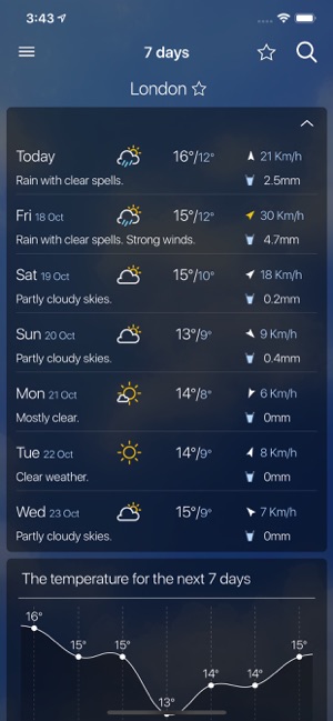 NoAdsMeteoiPhone版截图3