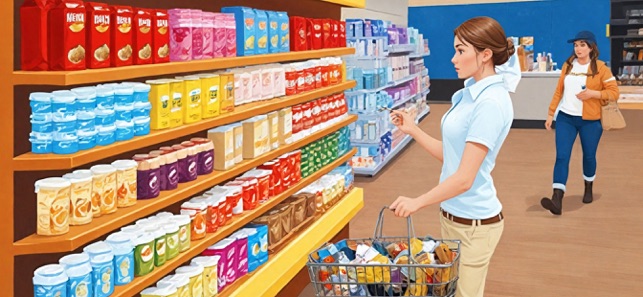 Supermarket Cashier Sim StoreiPhone版截图4