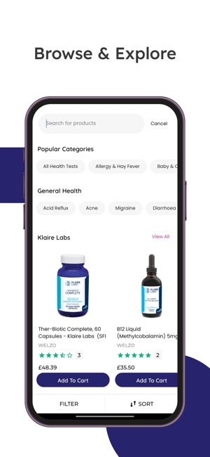 Welzo: Supplements & VitaminsiPhone版截图2