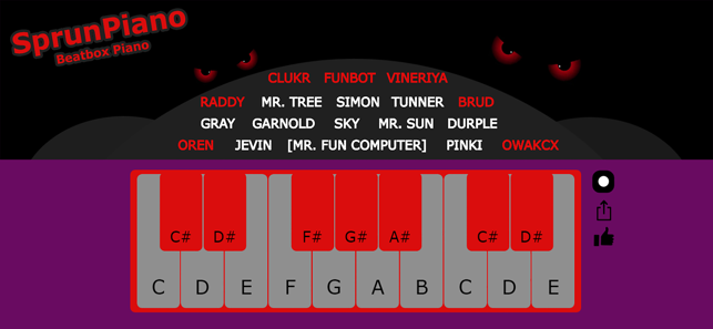 SprunPiano: Beatbox PianoiPhone版截图2