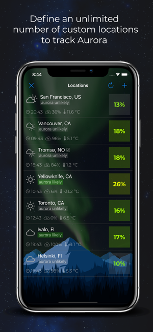 NorthernLightsForecastiPhone版截图5