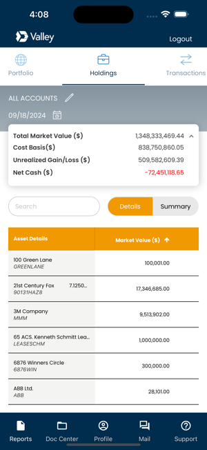 Valley Wealth & TrustiPhone版截图4