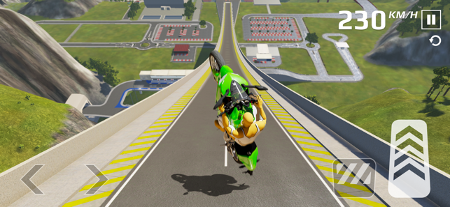 SuperheroMotoStuntsRacingiPhone版截图3