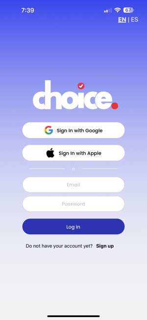 Choice ApplicationiPhone版截图1