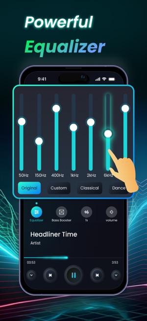 Bass Booster & Equalizer MusiciPhone版截图2