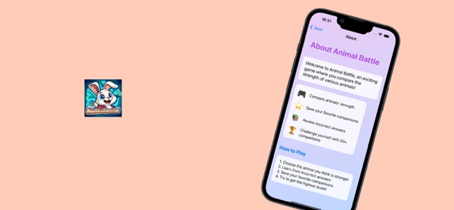 About Animal ComparisoniPhone版截图3
