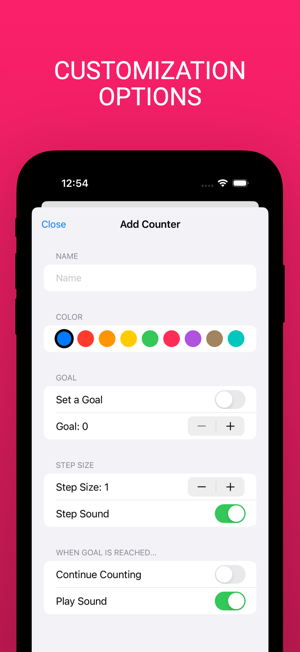 Tally Counter, Clicker CounteriPhone版截图5