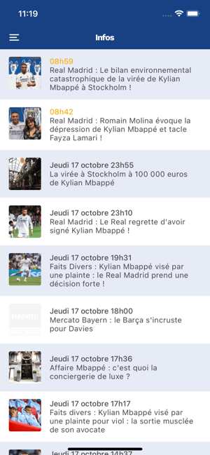 Madrid Foot NewsiPhone版截图3