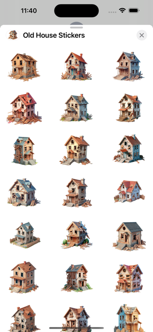 Old House StickersiPhone版截图1