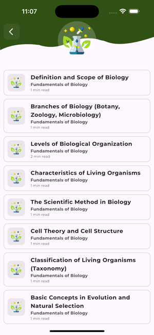 Learn Biology and ZoologyiPhone版截图3