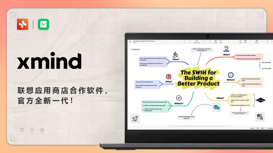 Xmind思维导图PC版截图1