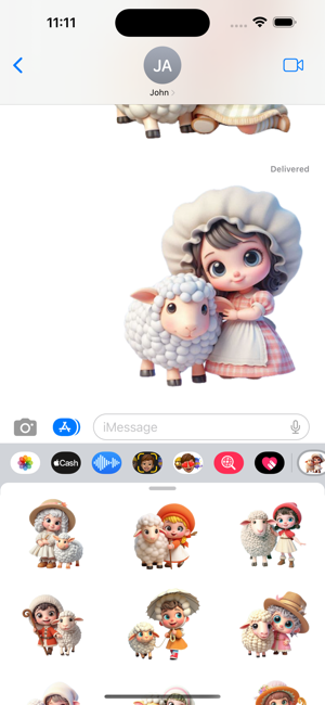 Little Bo Peep StickersiPhone版截图6