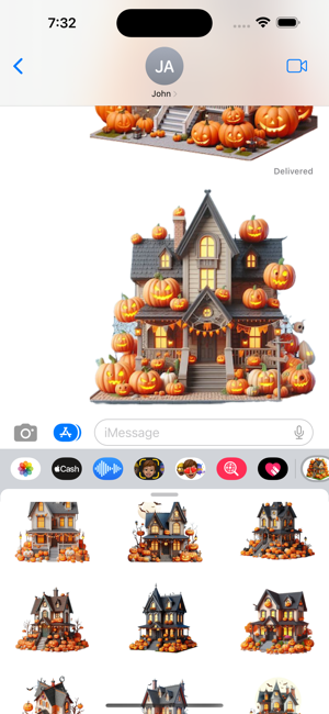 Halloween House StickersiPhone版截图5