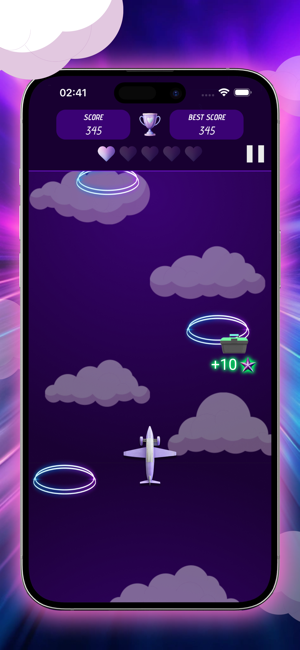 Aero Surfer: Sky RingsiPhone版截图2