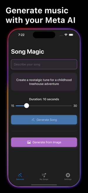 Song Magic: AI Music GeneratoriPhone版截图1