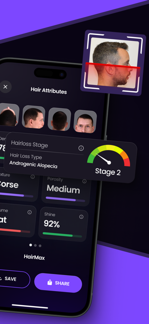 HairSnap hair & style analysisiPhone版截图2