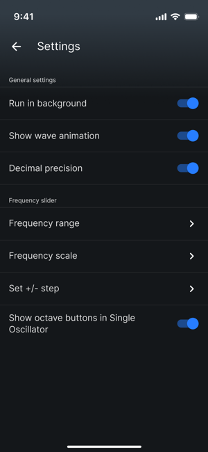 Frequency Generator (Sound)iPhone版截图6