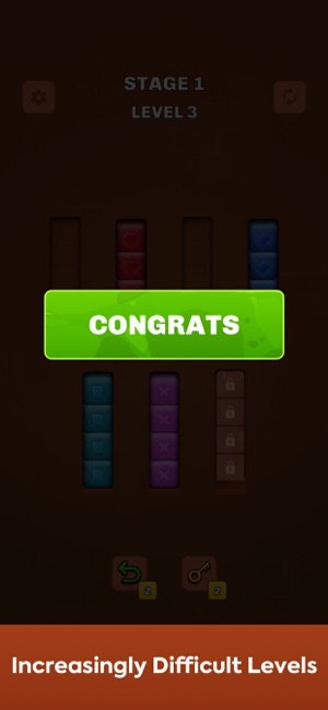 Colorstone Sort Puzzle GameiPhone版截图5