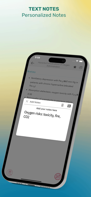 Respiratory NotesiPhone版截图9