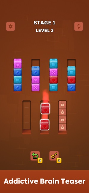 Colorstone Sort Puzzle GameiPhone版截图1