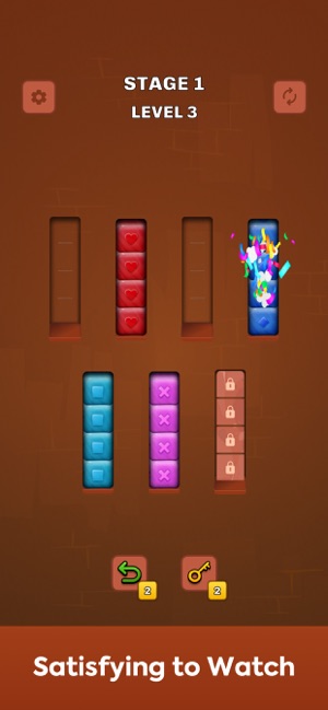 Colorstone Sort Puzzle GameiPhone版截图4