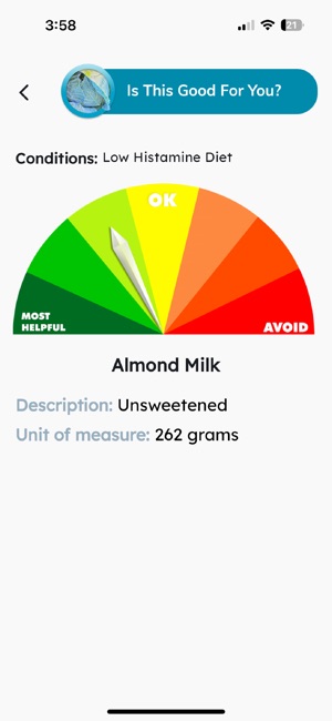 Low Histamine Diet +iPhone版截图2