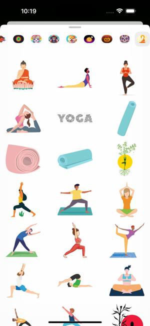 Meditation & Yoga StickersiPhone版截图2