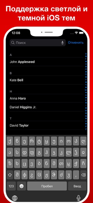 Грузинская клавиатура ProiPhone版截图6