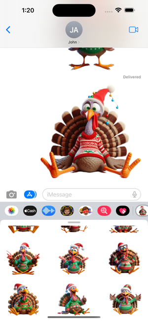 Festive Turkey StickersiPhone版截图5