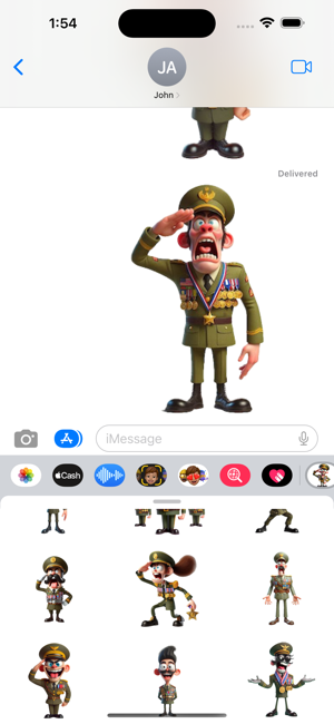 Army Officer StickersiPhone版截图5