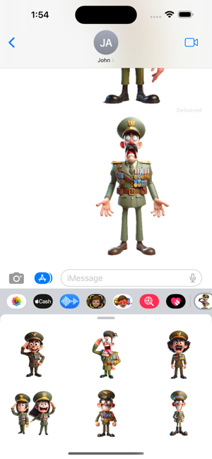 Army Officer StickersiPhone版截图6