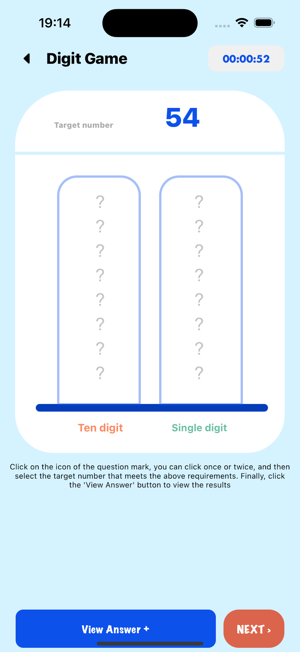 Rabbit numberical gameiPhone版截图2