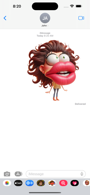 Big Lip StickersiPhone版截图4