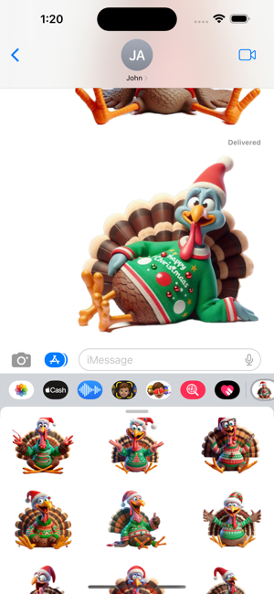 Festive Turkey StickersiPhone版截图6