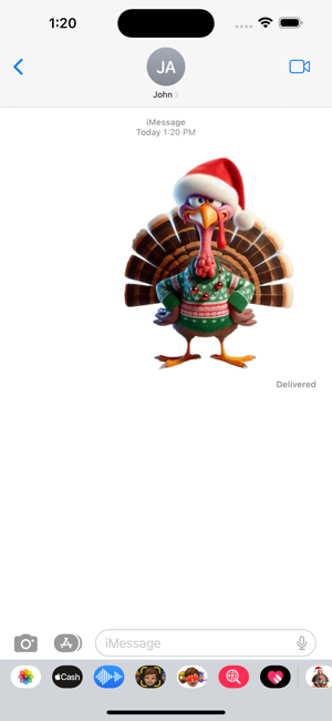 Festive Turkey StickersiPhone版截图4