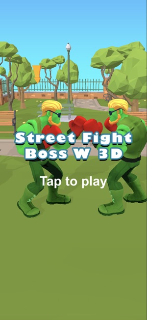 Street Fight Boss W 3DiPhone版截图1