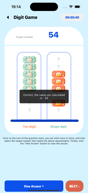 Rabbit numberical gameiPhone版截图3