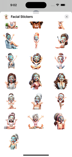 Facial StickersiPhone版截图3