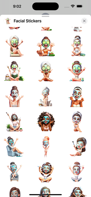 Facial StickersiPhone版截图2