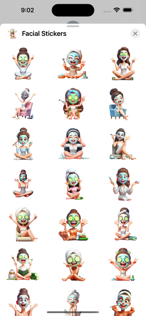 Facial StickersiPhone版截图1